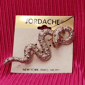 Snake Brooch Pin by Jordache